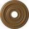 Ekena Millwork Cole PVC Ceiling Medallion (Fits Canopies up to 4 1/2"), Metallic Gold Rush, 16"OD x 3 1/2"ID x 1"P CMP16COCGH - alternate 1